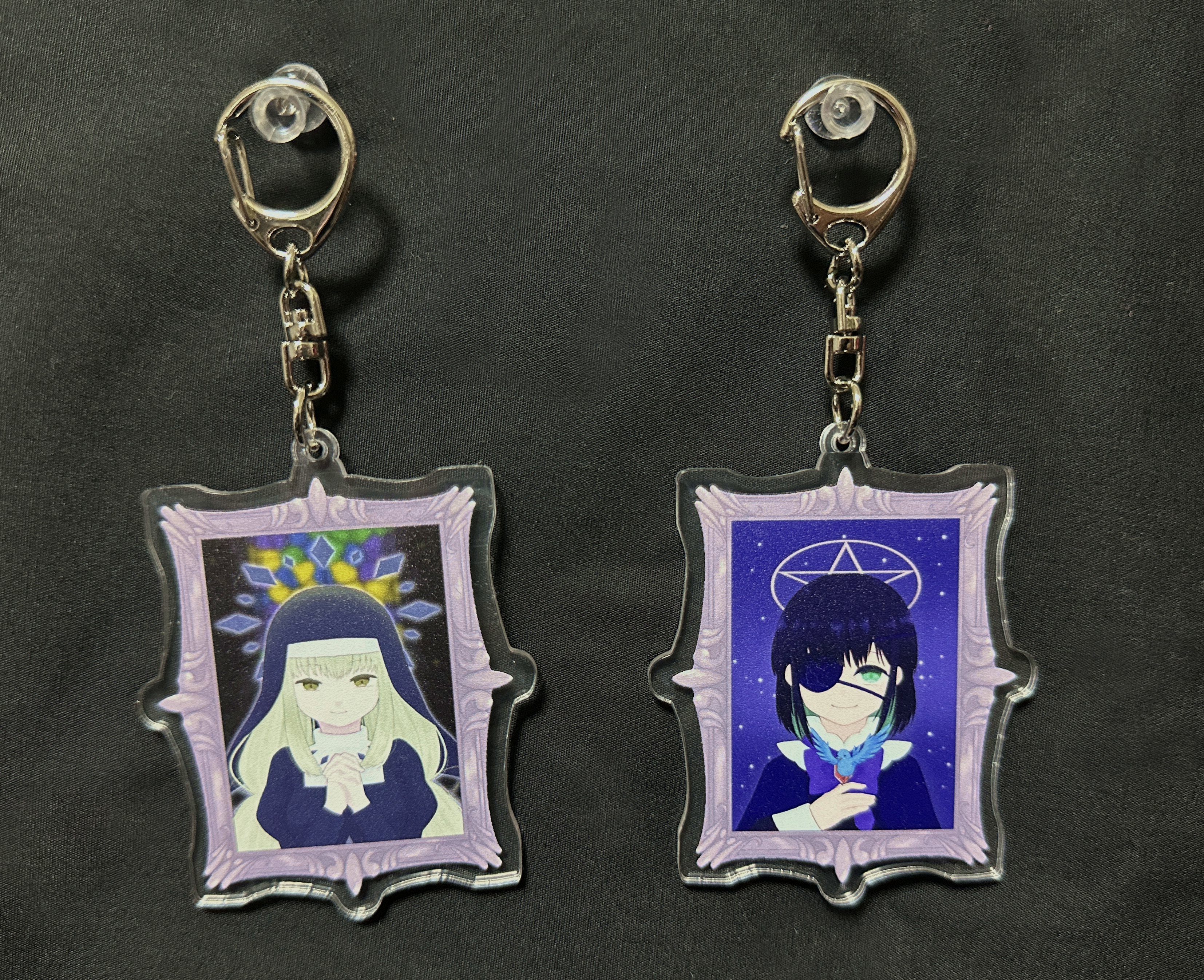 アクリルキーホルダー,日車かいり,各¥500